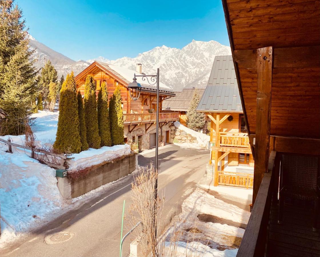 Chalet Marcel Puy-Saint-Vincent Pieds Des Pistes Exterior photo